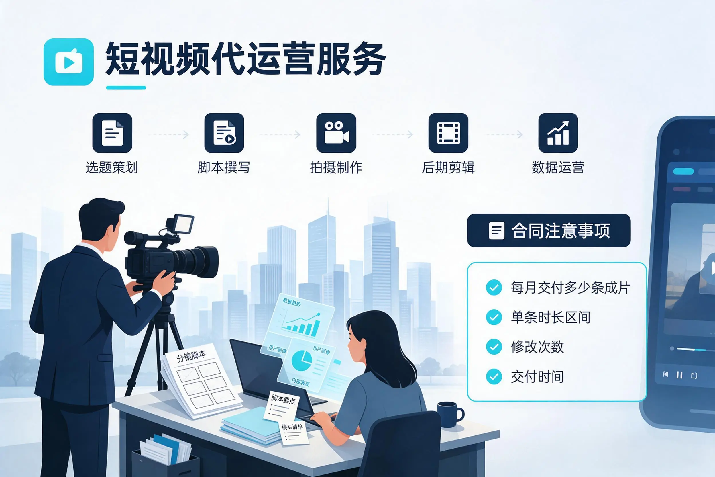 短视频代运营包含哪些服务？雅安企业常见问题科普