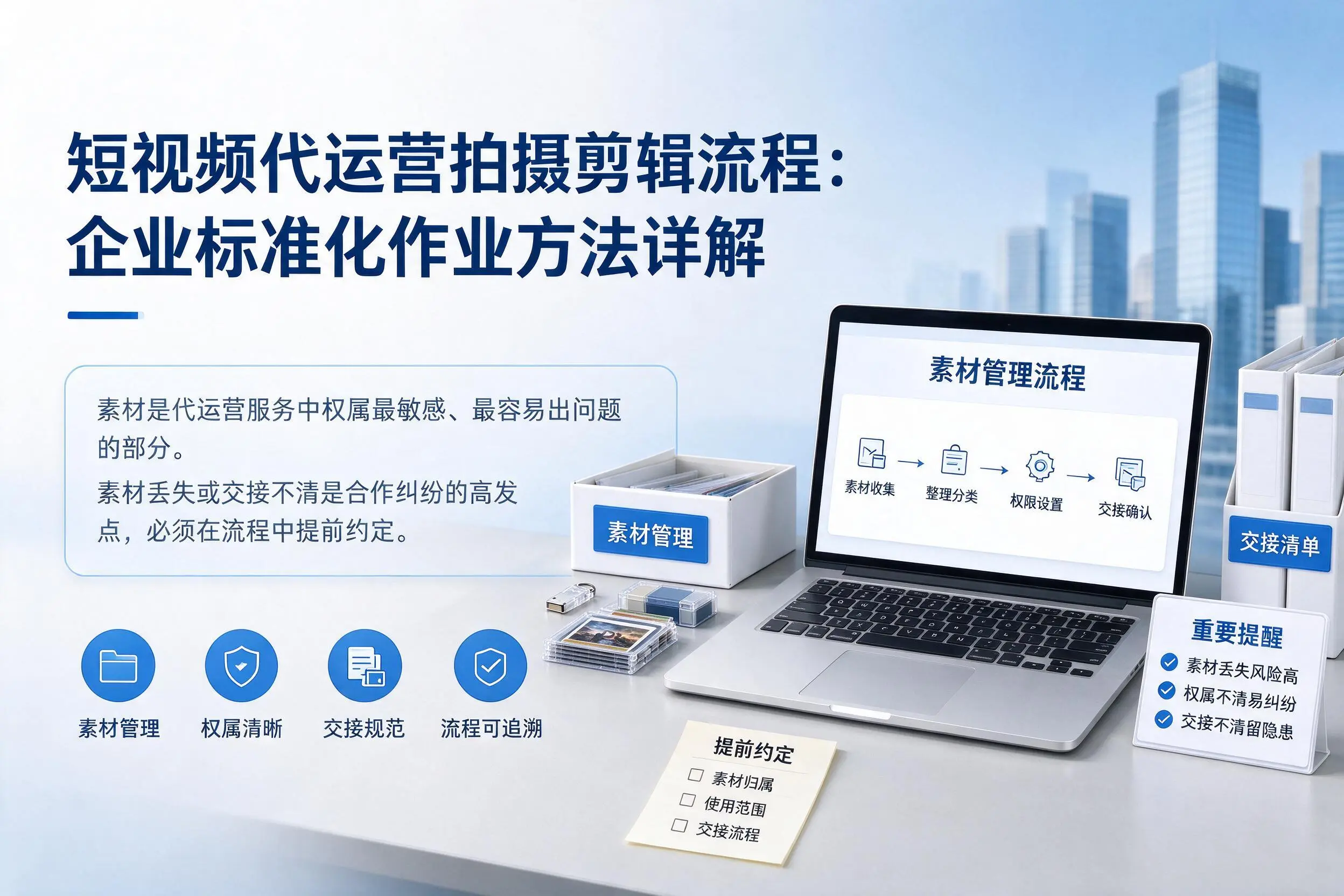 短视频代运营拍摄剪辑流程:雅安企业标准化作业方法详解