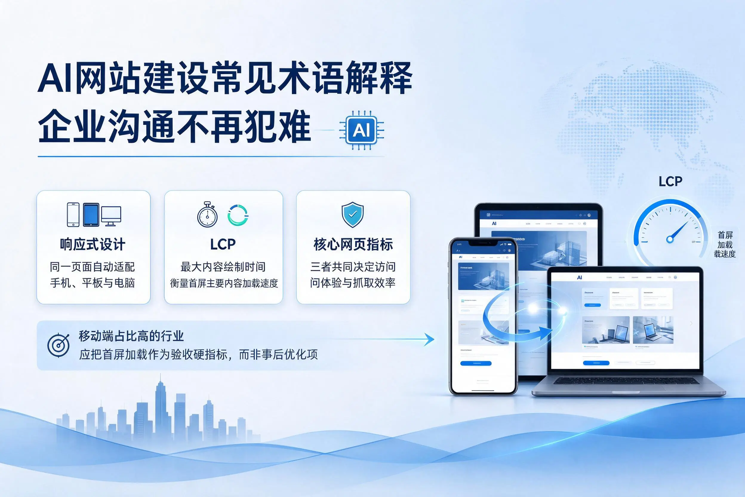 AI网站建设常见术语解释，雅安企业沟通不再犯难